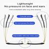 2026 New Upgrade Ultra-Light Anti-Blue Presbyopic Glasses See Clearly & Protect Your Eyes Instantly (Gold,Flat light) view 3