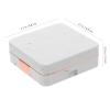 DOITOOL Marble Pattern Contact Case Portable Lens Holder for Travel Small Cosmetic Lens Box for Daily Use and Go Storage view 2