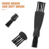 BELLIFFY 10pcs Cleaning Brush for Electric Trimmer Lightweight Nylon Bristles for Men Travel Use view 3