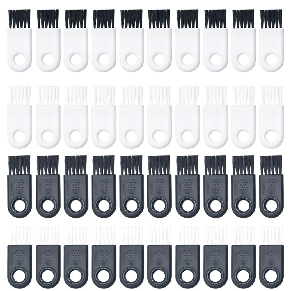BESPORTBLE 40pcs Electric Razor Cleaning Brush Shaving Cleaner Tool for Bathroom Use