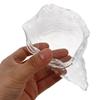 Abaodam Conch Shape Glass Drinking Cup for Festive Beer Season, 150ml Portable Glass Water Cup with Novelty Design, for Casual Gatherings and Parties, Stylish and Eye-catching view 3