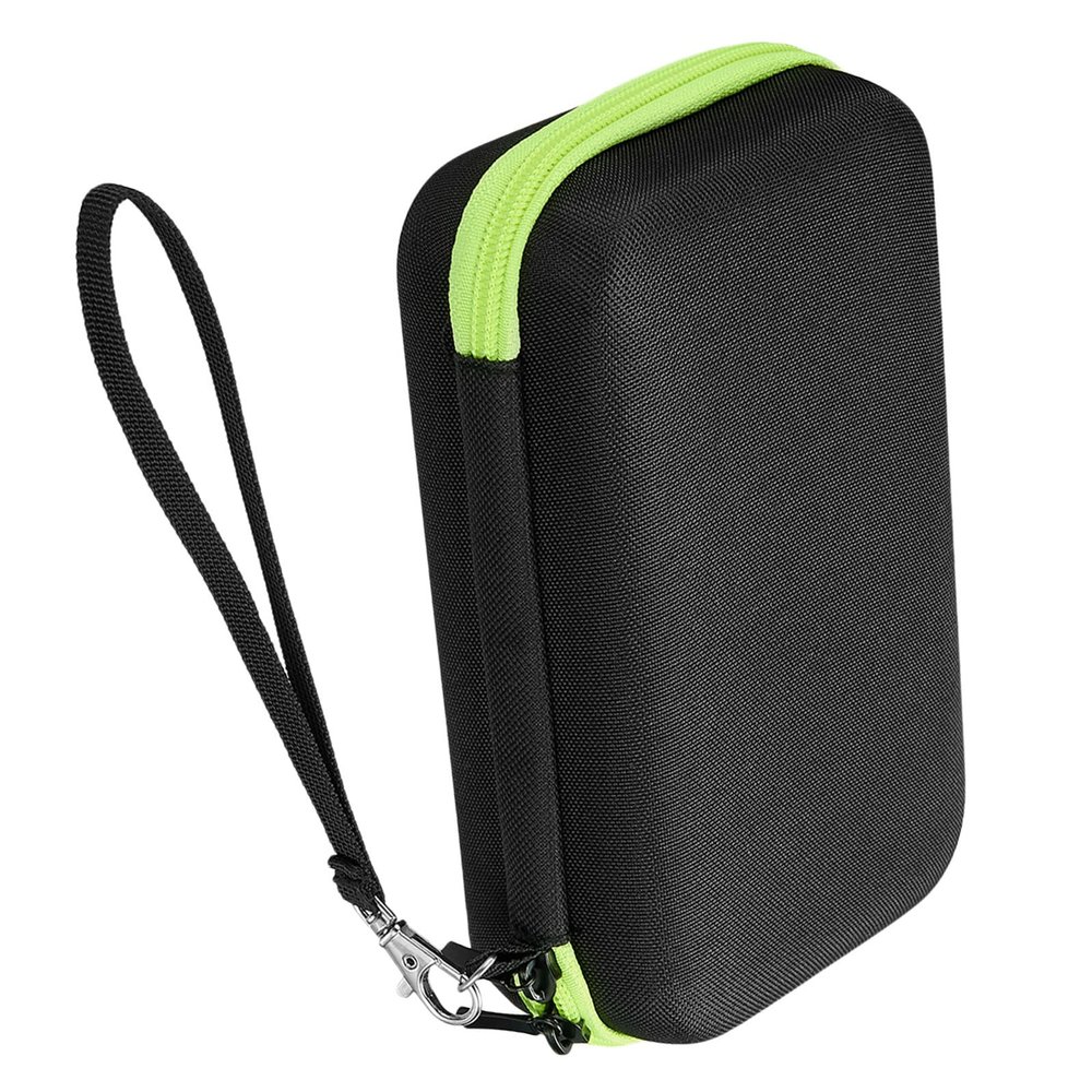 HOMSFOU Portable Eva Protective Case with Wear-resistant Material and Shockproof Design, Non-contact Storage Bag with Lanyard for Travel and Home Use