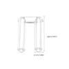 Baluue 200pcs Lens Retainer for Frameless Glasses Rimless Glasses Repair Plugs Eyeglasses Plug for Eyewear Accessories Eyeglass Fitting Tool for Adjusting Installing view 2