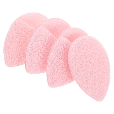 TIDTALEO Reusable Face Washing Sponges Glove-style Facial Cleansing Applicator 4pcs Makeup Face Cleansing Gentle on Skin Pu Material Suitable for Daily Skincare