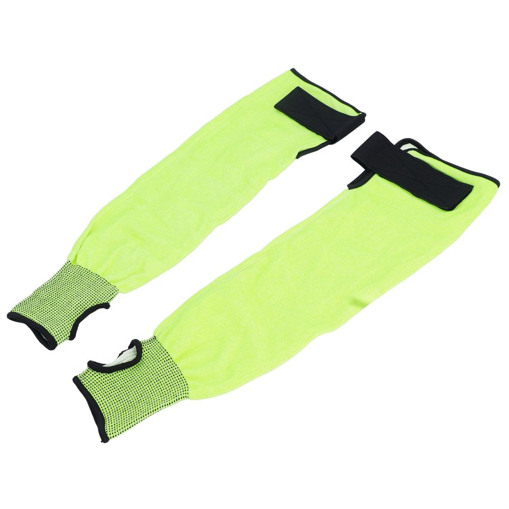 Dpofirs Cut Resistant Arm Protection Sleeves ANSI Level 4 Comfortable Gardening Pruning Arm Guards for Men Women High Strength Polyethylene 45cm 2 Pack