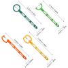 AMUSLESUR 4pcs Oral Muscle Trainer Tongue Exerciser Plastic Retaining Device for Jaw Training and Oral Exercises Improving Speech Accuracy and Muscle Function view 2