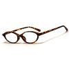 Innovess Oval Blue Light Glasses for Women Men, Leopard Oval Cat Eye Clear Lens Glasses, Lightweight PC Frame Computer Screen Glasses for Gaming, Office, Study, Fashion Eyewear view 1