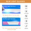 Innovess Oval Blue Light Glasses for Women Men, Leopard Oval Cat Eye Clear Lens Glasses, Lightweight PC Frame Computer Screen Glasses for Gaming, Office, Study, Fashion Eyewear view 4