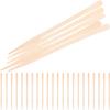100pcs Nose Hair Waxing Sticks Oval Wooden Wax Applicators Single Use Wax Wands for Womens Facial and Body Hair Removal, Durable Multi-purpose Accessory, Lightweight Portable Construction view 1