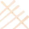 100pcs Nose Hair Waxing Sticks Oval Wooden Wax Applicators Single Use Wax Wands for Womens Facial and Body Hair Removal, Durable Multi-purpose Accessory, Lightweight Portable Construction view 2