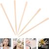 100pcs Nose Hair Waxing Sticks Oval Wooden Wax Applicators Single Use Wax Wands for Womens Facial and Body Hair Removal, Durable Multi-purpose Accessory, Lightweight Portable Construction view 3
