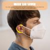 CHICAMPERA 5pcs Silicone Ear Pad Covers for Masks and Glasses Multi-Purpose Ear Hook Wraps Compatible with Most Masks for Daily Life Use view 4