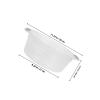 Housoutil Bowl Washing up Plastic Wash Basin with Large-Capacity Portable Design and Easy to Clean Plastic Face Cleaning Basin for Kitchens and Travel Use view 2