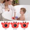 Bath Temperature Gauge, Waterproof Shower Thermometer for Kids Safety, Floating Bath Toy, Shower Gift for Mom, Bathroom Water Temperature Tool view 3