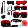 12-Pcs Bedding Set, Equipped With Adjustable Wristbands And Role-Playing Accessories - D-8 Red view 1