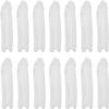 150pcs Disposable White Finger Cots Breathable Elastic Cotton Fingertip Protective Covers for Hand Injury Care and First Aid Use view 1