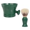 CHICAMPERA Shaving Brush and Lather Bowl Set for Beard Care, Men'S Grooming Kit with Comfortable Foam Bowl, for Salon and Home view 1