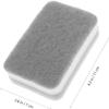 15Pcs Kitchen Sponge Scouring Pads, Multi-Layer Water Absorbent Scrub Sponge Pad for Dishwashing and Household Cleaning, Reusable Non-Scratch Kitchen Cleaning Tool - Ideal for Home or view 3