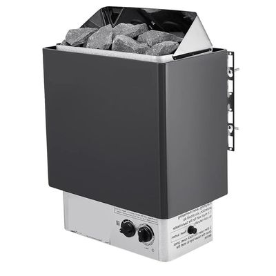 LYAYYDS Sauna Heater 9KW Electric Sauna Heaters Dry Steam Bath Sauna Stove 3h Timer Sauna Hat SetHome Hotel Spa Shower 46.8x33x19.8 cm 6KW