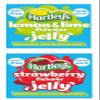 Hartley's Sugar Free Jelly Twin Pack, Lemon & Lime and Strawberry Flavour, Natural Colours view 1