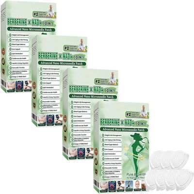 Moringa Slimming Patch Pack 10-in-1 | Nano Microneedle Slimming Patch | Natural Ingredients, Easy to Apply, Invisible Under Clothes - Great for Men & Women