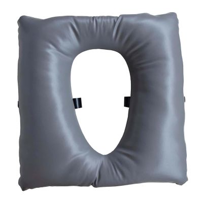 QLECXZI Versatile Commode Seat Cover Waterproof Padded Cushion for Bedside Toileting Needs Seniors and Patients Easy to Clean Camping Toilet Seat Cushion Chair Cover Soft