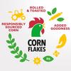 Kelloggs Corn Flakes Breakfast Cereal 12 x 450g Classic Golden Crisp Corn Cereal view 3