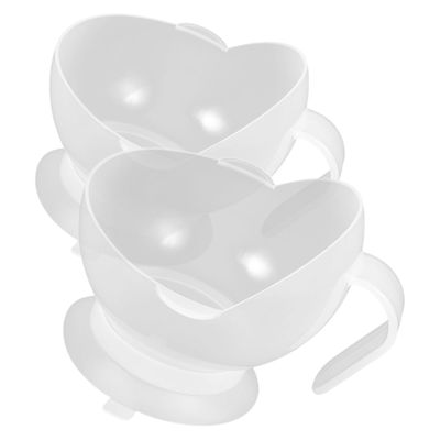DONFAMDS 2pcs Silicone Dining Bowls with Anti-Fallen Design and Easy to Clean Features for Senior Dining, for Elderly and Disabled People Assistance