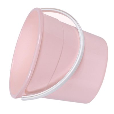 Beaupretty 2l round Cleaning Bucket with Handle, Sturdy Pp Material Water Storage Pail for Car Washing and Outdoor Use