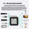 For Smart WiFi Thermometer and Hygrometer with Infrared Remote Control, High Accuracy Temperature Humidity Sensor for Alexa Google Assistant, 2.4GHz Wireless Monitor view 3