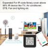 For Smart WiFi Thermometer and Hygrometer with Infrared Remote Control, High Accuracy Temperature Humidity Sensor for Alexa Google Assistant, 2.4GHz Wireless Monitor view 4