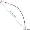 Flexible 57cm Drain Cleaning Tool for Kitchen and Bathroom Sink, Hair Clog Remover Bendable Spring Grabber, Multifunctional Shower Drain Cleaner and Hair Dredging Clog Remover - Ideal for Home view 3