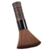 Abaodam Soft Bristles Beard Brush with Wooden Handle for Cleaning Beards and Styling Hair, Sturdy Artificial Fiber Hair Brush Suitable for Barber Shop and Daily Grooming