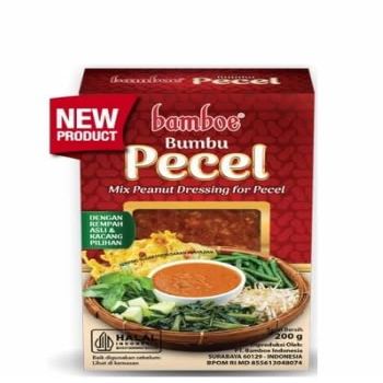 Bamboe Bumbu Pecel Mix Peanut Dressing for Pecel, 200g
