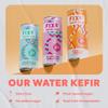 Fix8 Water Kefir Drink | Live Cultures | Rich in Beneficial Probiotics | Supports your Gut | Low Cal | No Added Sugar | Vegan & Dairy Free | Recyclable & Sustainable | 12x250ml (Peach & Mango) view 2