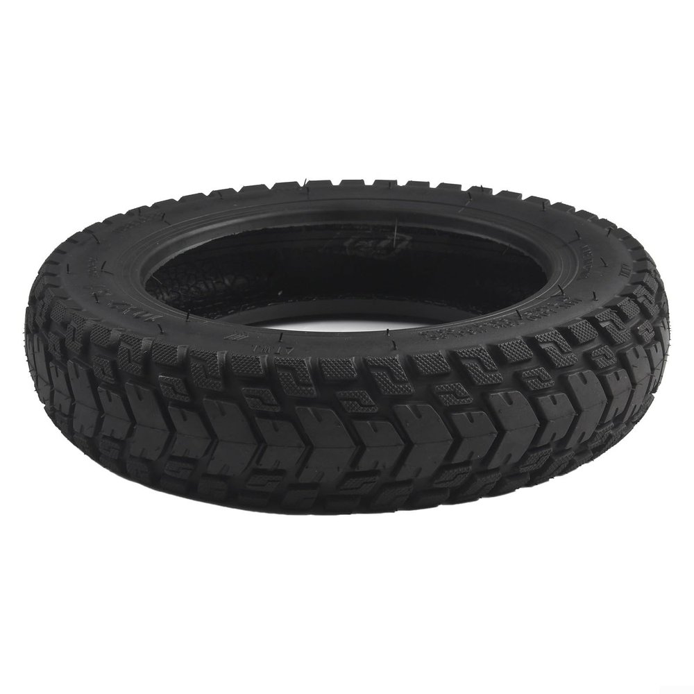 10x2.0-6. Tubeless Tyre for Electric Scooter, Thickened Off-Road Rubber Wheel, Puncture Proof Heavy Duty All Terrain Replacement Tire 10 Inch
