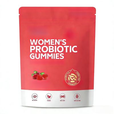 Feminine Probiotic Gummies, PH Balance Relief, Cranberry, 1 Pack