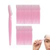 35 Piece Eyebrow Razor Set, Colourful Razor for Men and Women, Face Razor Women for Dermaplaning, Portable, Hair Removal, Razor for Eyebrows and Face view 1