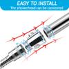 Anal Cleaner for Colon Cleanse, Handheld Water Shower Nozzle with Anti-Back Flow and 3 Douching Modes, Connects to Shower Tube view 2
