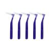 5pcs L Shape Interdental Brushes Toothpick Teeth Mini Toothbrush Bracket Cleaning Travel for Cleaning Gaps Between Teeth(1.0mm) view 1