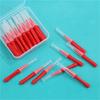 30Pcs/Box Interdental Brushes Tooth Escova Cleaners Teeth Brush for Cleaning Gaps Between Teeth(Red) view 3