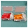 20Pcs Angle Interdental Brushes Plastics Safety Long-Term Use Between TeethBraces Tooth Brush Cleaner for Cleaning Gaps Between Teeth(1.2mm) view 2