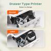YXYLJOZ Label Printing Scales Digital Barcode Commercial Scales Electronics Computing Scale with Double-Sided Pole Display,for Supermarket/Retail Store/Warehouse view 4