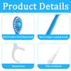 24 Pcs Disposable Toothbrush, Mini Toothbrush and Toothpaste, Portable Travel Toothbrushes, Individually Wrapped Dental Hygiene Kit for Long Flights, Camping, and Office Commuting view 3