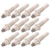 GETAJGHSD Walking Stick Tips for 12pcs Hexagon Replacement Tungsten Steel Trekking Pole Ends Broad Compatibility and Quick Easy Installation, Sturdy Hiking Pole Accessories view 1