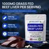 Harla Health Grass Fed Beef Liver Capsules 1000mg per Serving | Freeze Dried Bovine Liver Supplement | High Strength Iron, B12 & Vitamin A | Supports Energy, Immunity & Vitality | 120 Capsules view 3