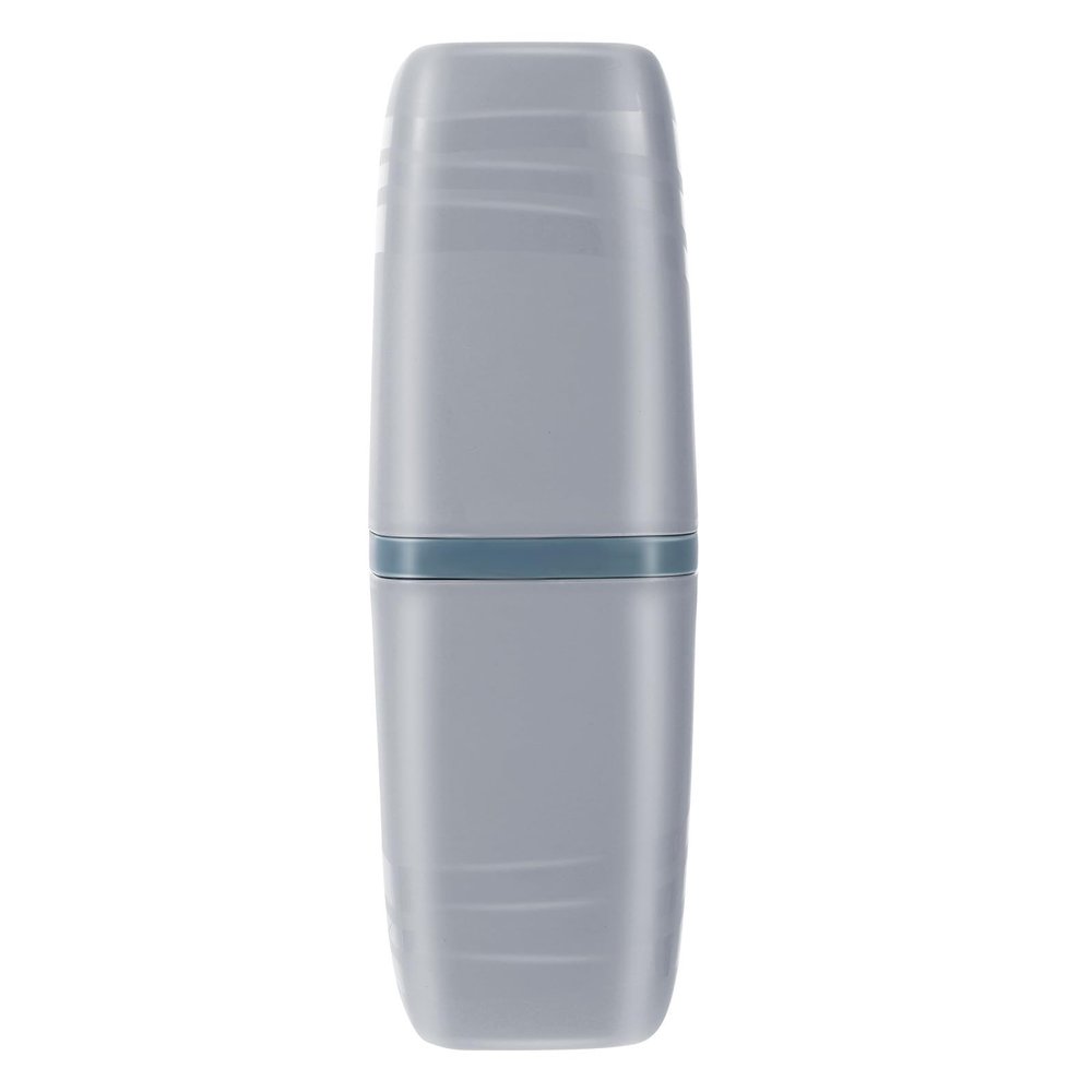 ADOCARN Portable Travel Toothbrush with Pp Material and Toothpaste Holder Case Keeps Toothbrush Clean and Hygienic, for Camping and Travel Storage