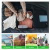 ADOCARN Portable Travel Toothbrush with Pp Material and Toothpaste Holder Case Keeps Toothbrush Clean and Hygienic, for Camping and Travel Storage view 3