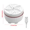 CAZSTYK Portable Washing Machine USB Charging Turbo Washer Fit for Laundry Bucket Basin Bathroom Sink Washer view 3