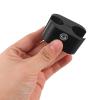 INOOMP Aluminium Wheelchair Clamp Bracket for Walker and Wheelchair Replacement Parts, Easy Installation, Prolongs Service Life, Outdoor and Travel Use, Black Pipe Holder Accessory view 4